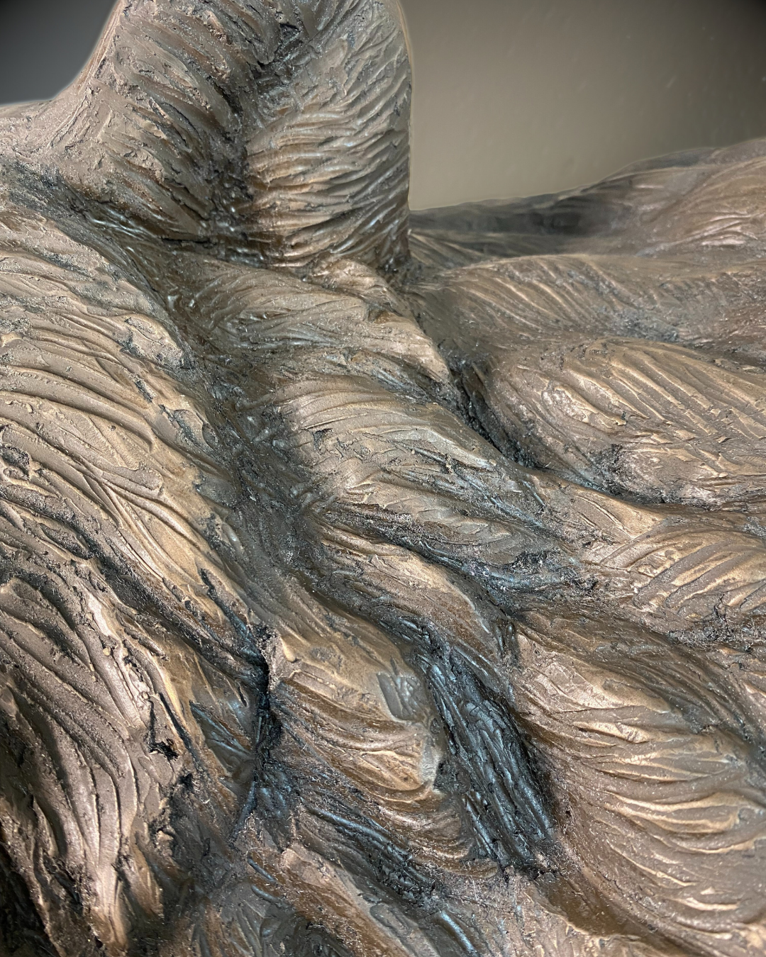 Bronze Bear Wall Mount