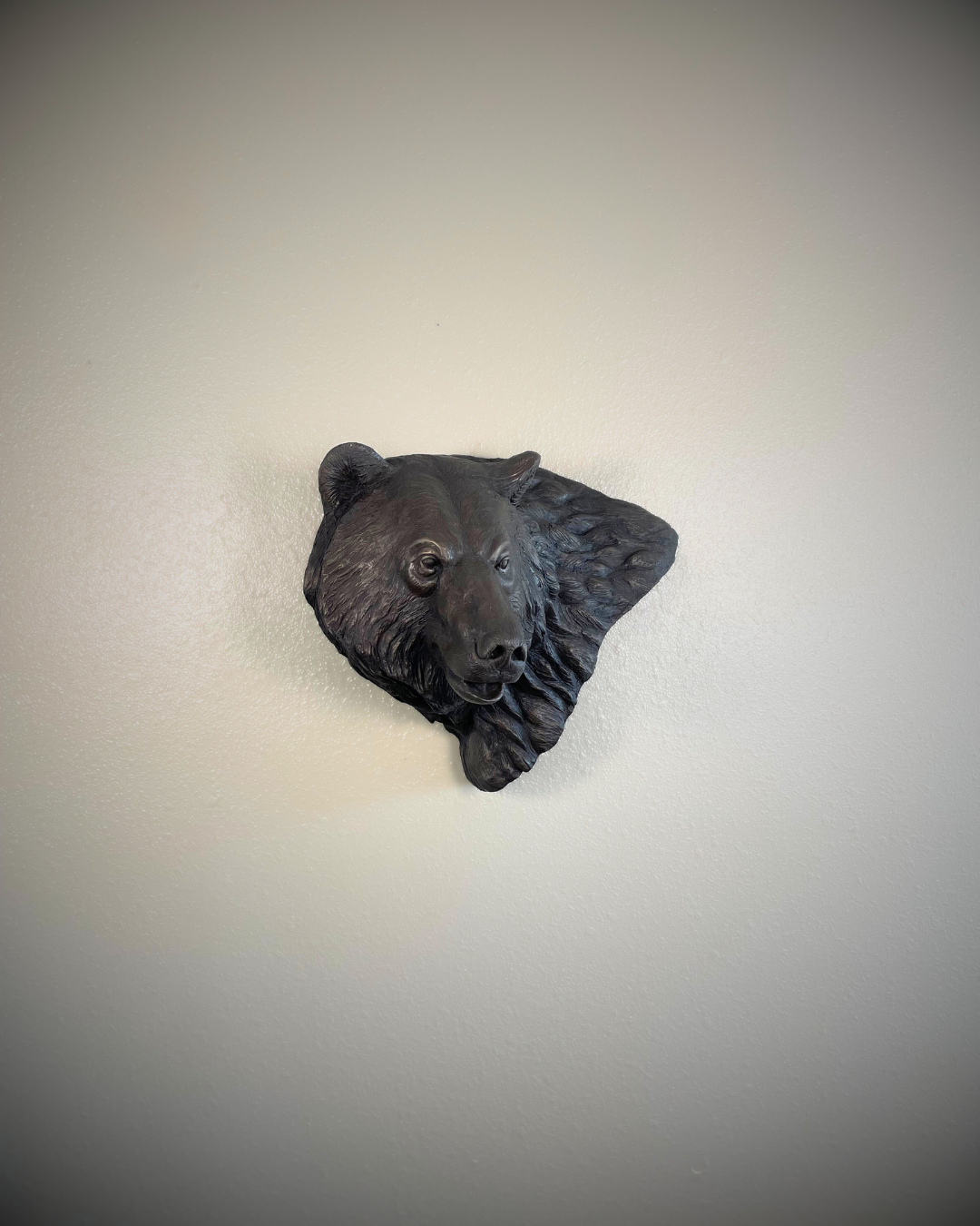 Bronze Bear Wall Mount