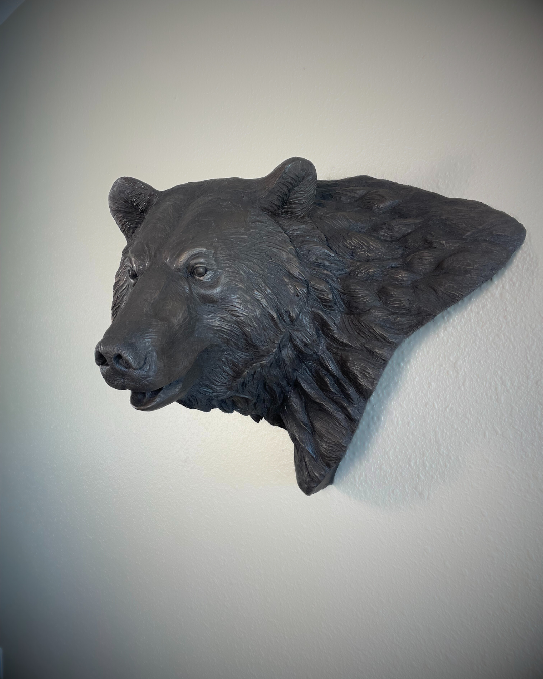 Bronze Bear Wall Mount